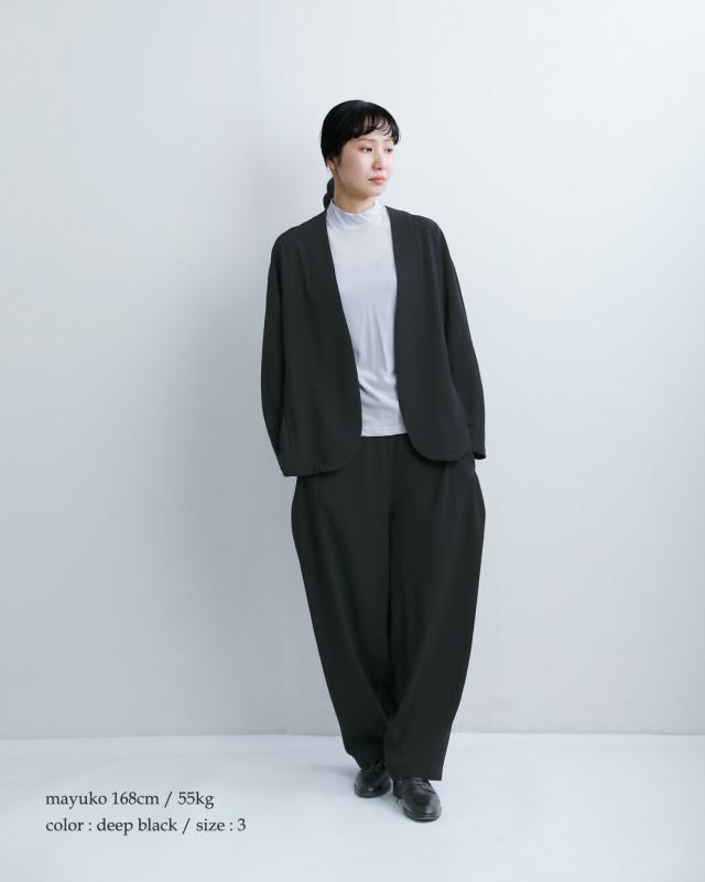 NO CONTROL AIR ノーコントロールエアー ライトクレープダブルクロス ドルマン ジャケット nk-nc9846jk レディース 2026ss新作 春夏 クーポン対象_2