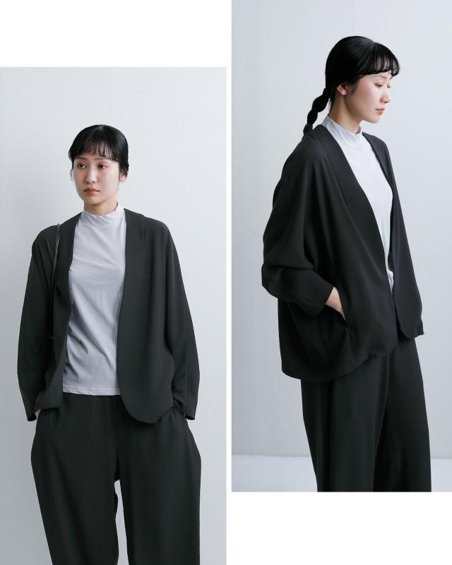 NO CONTROL AIR ノーコントロールエアー ライトクレープダブルクロス ドルマン ジャケット nk-nc9846jk レディース 2026ss新作 春夏 クーポン対象_7