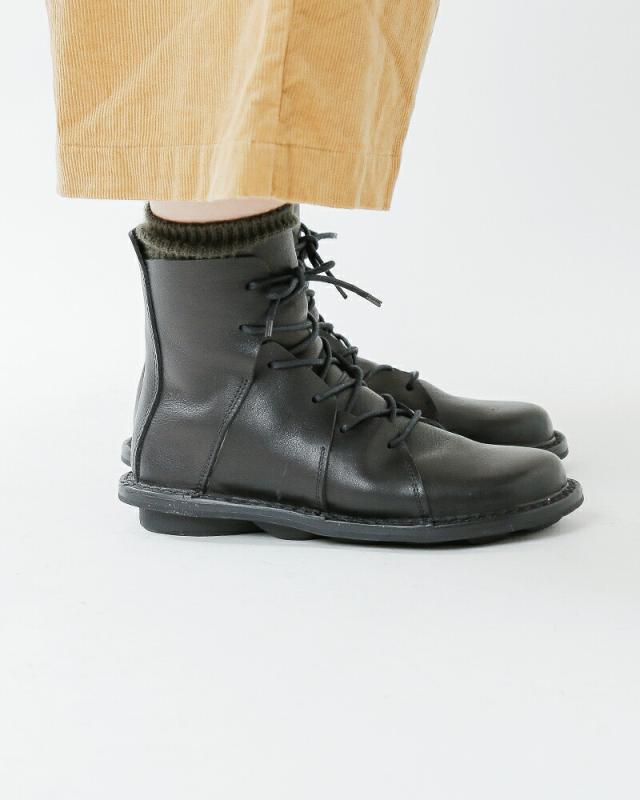 trippen トリッペン カウレザー レースアップ ショートブーツ “NOMAD” nomad-waw レディース  ☆☆ クーポン対象