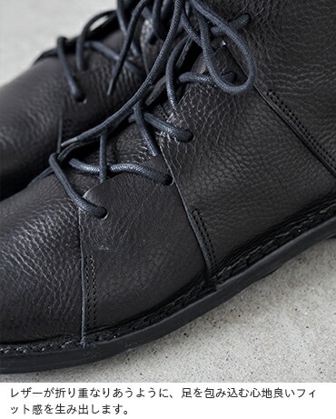 trippen トリッペン カウレザー レースアップ ショートブーツ “NOMAD” nomad-waw レディース  ☆☆ クーポン対象