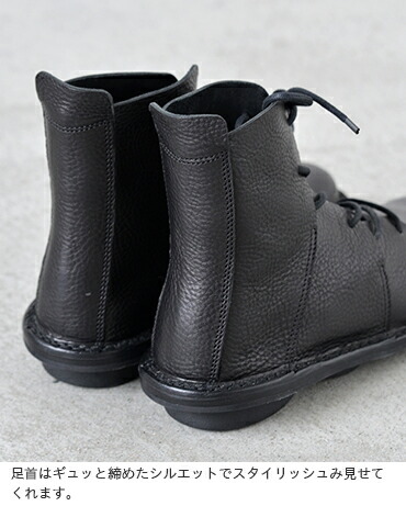 trippen トリッペン カウレザー レースアップ ショートブーツ “NOMAD” nomad-waw レディース  ☆☆ クーポン対象