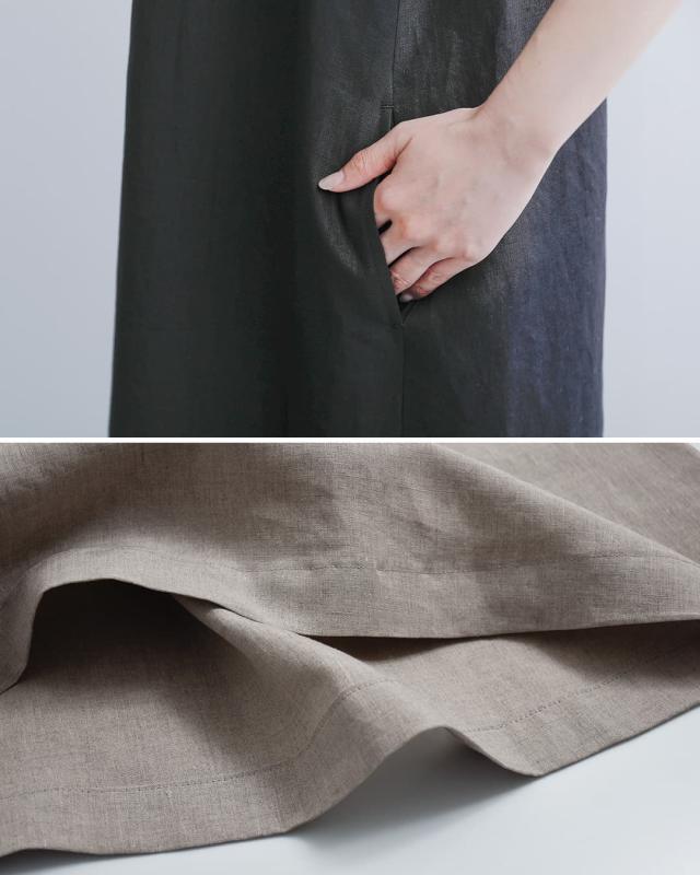 nooy ヌーイ リネン シルバー tie ドレス nop26s09 レディース 2026ss新作 春夏 クーポン対象_8