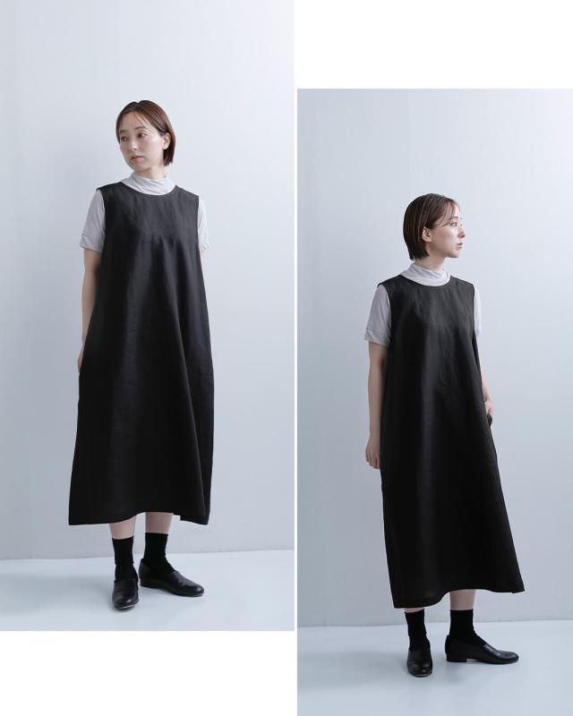 nooy ヌーイ リネン シルバー tie ドレス nop26s09 レディース 2026ss新作 春夏 クーポン対象_11