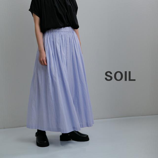 SOIL ソイル  コットンボイル ストライプ キュロット nsl26015 レディース  春夏