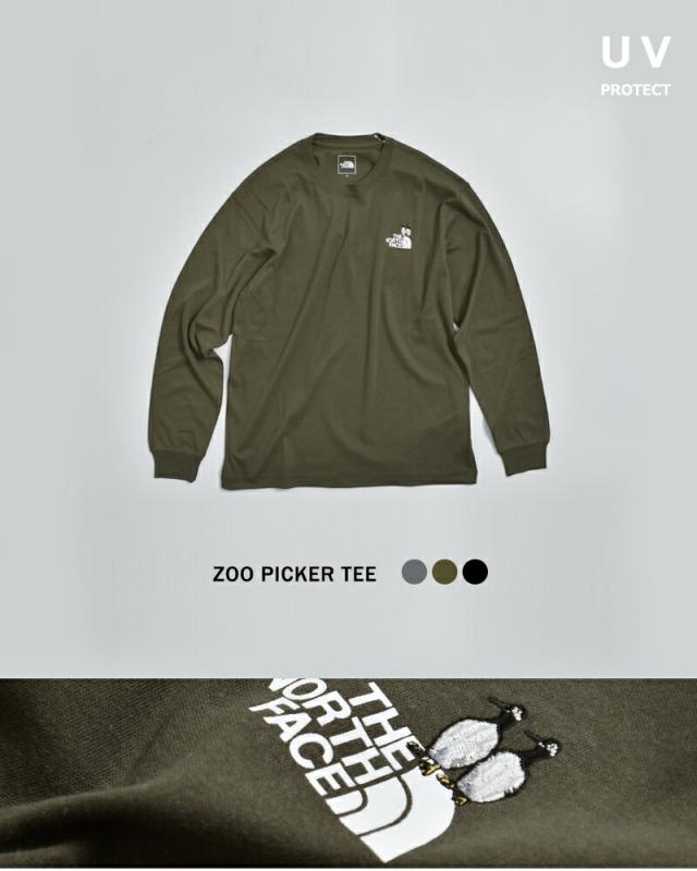 THE NORTH FACE ノースフェイス UVプロテクト ロングスリーブ ズーピッカー Tシャツ L/S Zoo Picker Tee nt32658 レディース 春夏_4