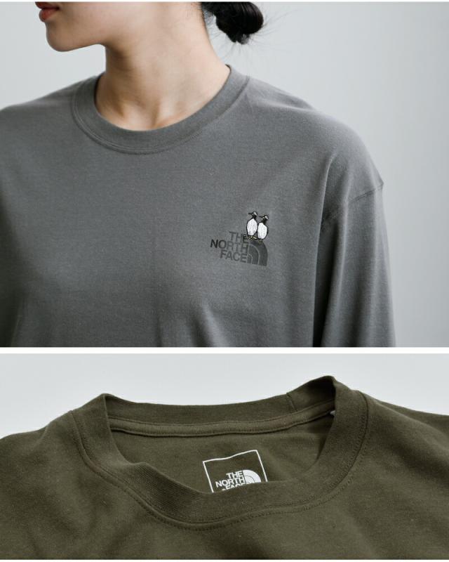 THE NORTH FACE ノースフェイス UVプロテクト ロングスリーブ ズーピッカー Tシャツ L/S Zoo Picker Tee nt32658 レディース 春夏_6