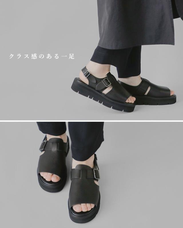 BEAUTIFUL SHOES ビューティフルシューズ ステアレザー ビブラムソール オープントゥ サンダル open-toe-sandals 2026ss新作 春夏 レディース クーポン対象_6
