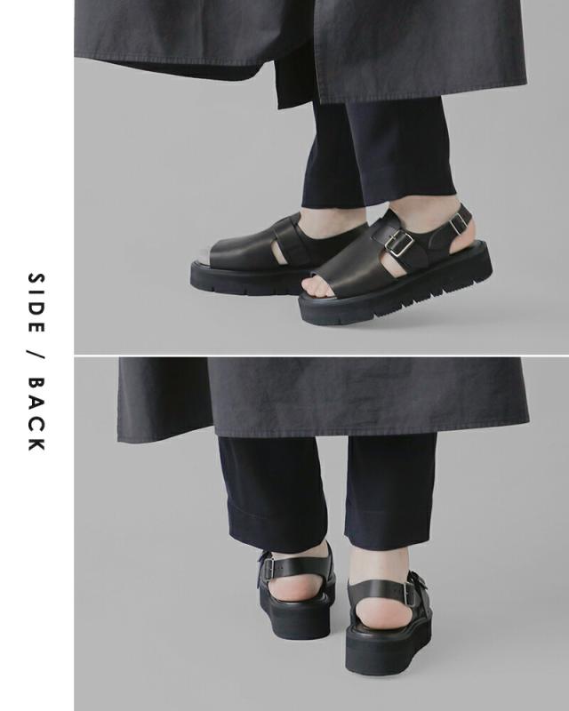 BEAUTIFUL SHOES ビューティフルシューズ ステアレザー ビブラムソール オープントゥ サンダル open-toe-sandals 2026ss新作 春夏 レディース クーポン対象_12