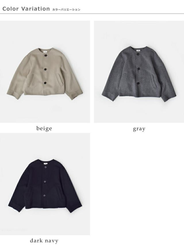 ORCIVAL オーチバル オーシバル リバーウールビーバー ノーカラー