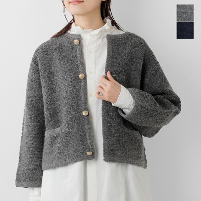 ORCIVAL オーチバル オーシバル  ウール ニットブークレ カーディガン or-d0127kbt-mn レディース 2025aw新作  ☆☆ クーポン対象