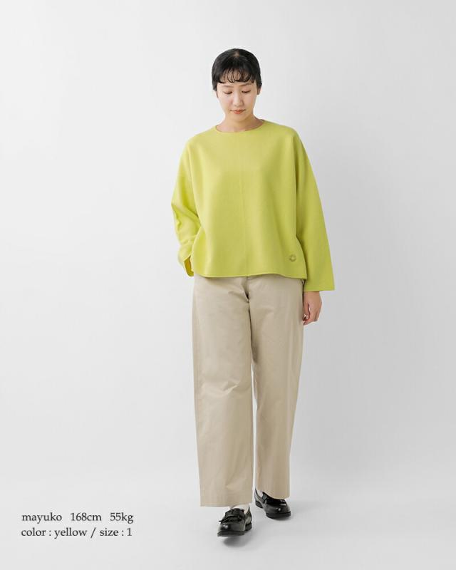 ORCIVAL オーチバル オーシバル ボイルドウールジャージー ニット プル