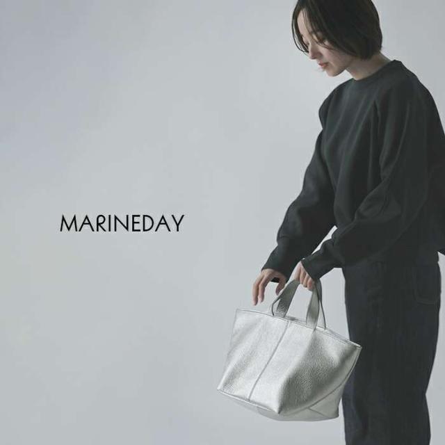 マリンデイ トートバッグ MARINE DAY  aranciato別注 イタリーシュリンク トートバッグ “PALMS” palms-same1