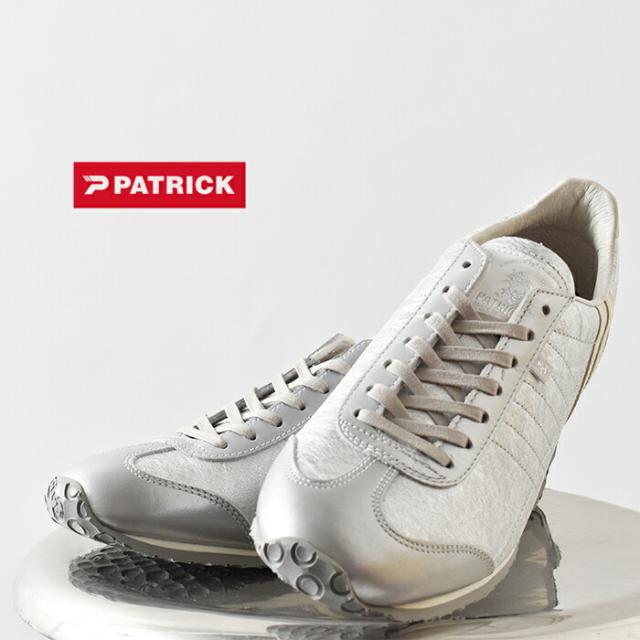 PATRICK パトリック パミール ハク レザーアッパー ローカット スニーカー “PAMIR-HAKU” pamir-hakuレディース 2026ss新作 春夏_1