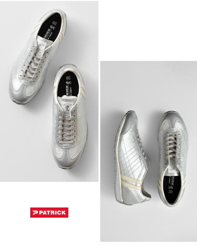 PATRICK パトリック パミール ハク レザーアッパー ローカット スニーカー “PAMIR-HAKU” pamir-hakuレディース 2026ss新作 春夏_9