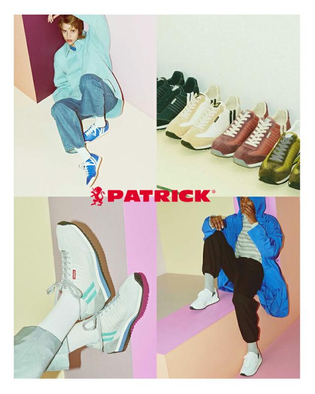 PATRICK パトリック パミール ハク レザーアッパー ローカット スニーカー “PAMIR-HAKU” pamir-hakuレディース 2026ss新作 春夏_3