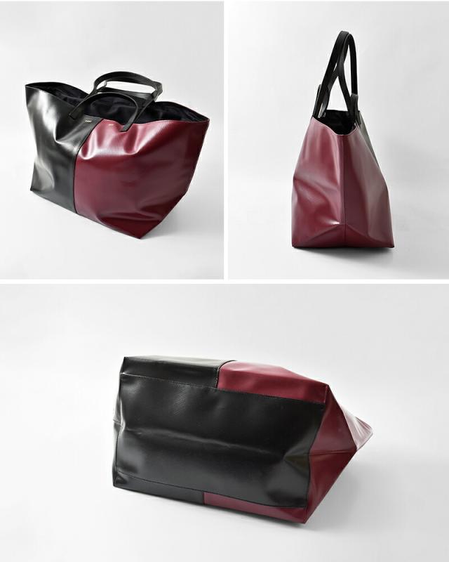 CAHU カウ プラティーク バイカラー 2way トートバッグ M “Pratique Bigout with Zip” pratique-bi-zipレディース 2026ss新作 春夏 クーポン対象_11