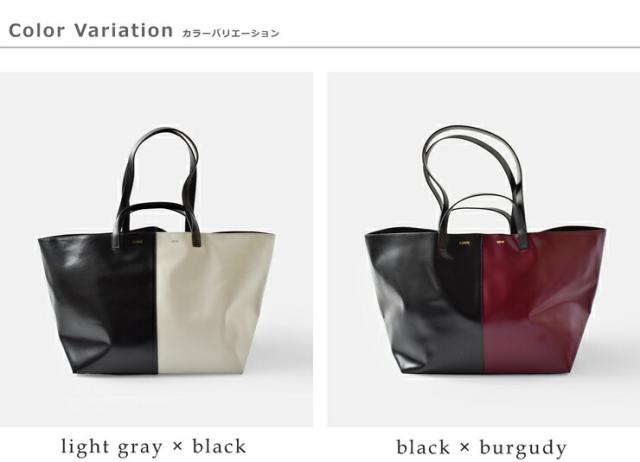 CAHU カウ プラティーク バイカラー 2way トートバッグ M “Pratique Bigout with Zip” pratique-bi-zipレディース 2026ss新作 春夏 クーポン対象_15