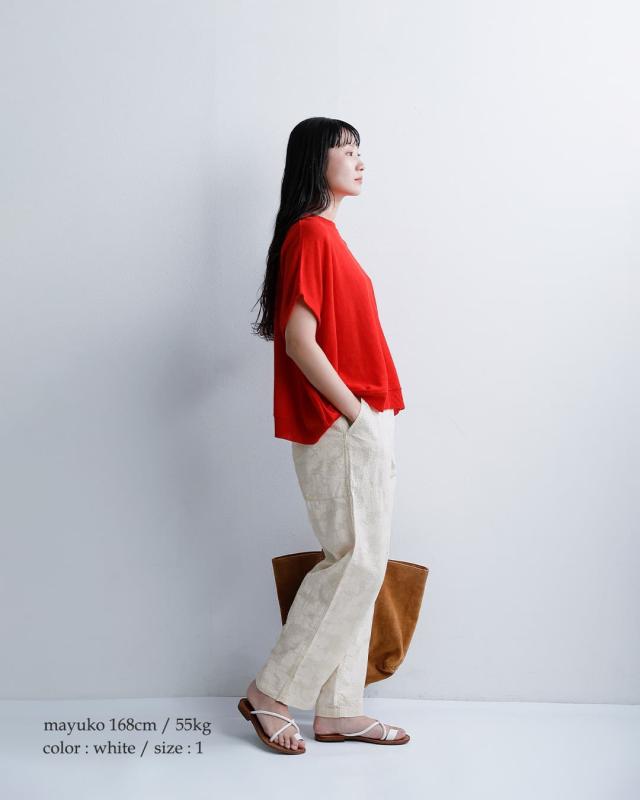 ordinaryfits オーディナリーフィッツ コットン イージーランチパンツ EASY RANCH PANTS pt013-126 レディース 2026ss新作 春夏 クーポン対象_2