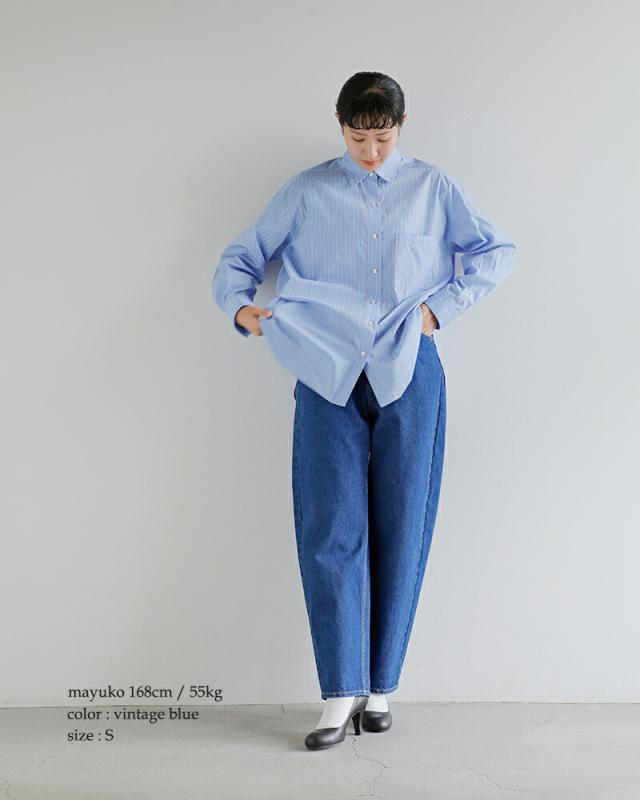 Traditional Weatherwear トラディショナルウェザーウェア カービーシルエット ユニオンスラック デニム パンツ “UNIONSLACKS 303D” l261cifpt0309ei-ej-yo レディース 2026ss新作 春夏 クーポン対象_2