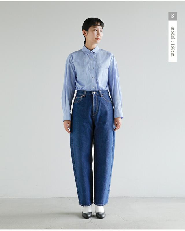 Traditional Weatherwear トラディショナルウェザーウェア カービーシルエット ユニオンスラック デニム パンツ “UNIONSLACKS 303D” l261cifpt0309ei-ej-yo レディース 2026ss新作 春夏 クーポン対象_10