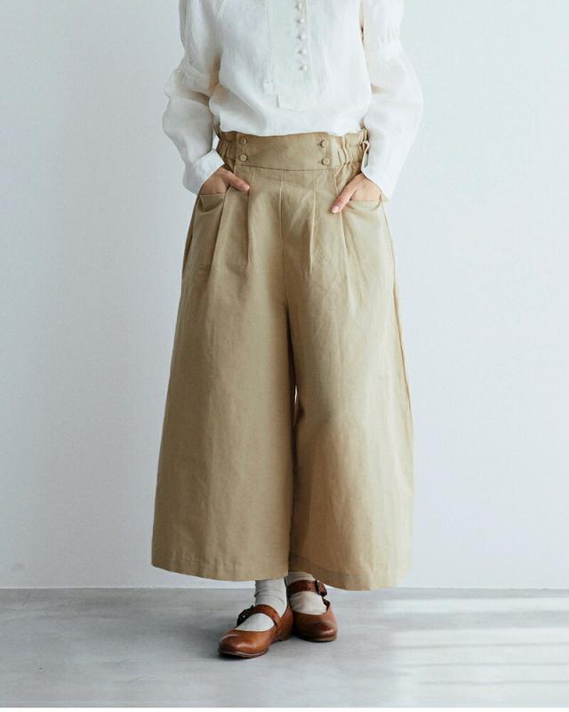 MAGALI マガリ ハイカウントコットンリネン コクーン パンツ pt66 レディース 2026ss新作 春夏 クーポン対象_6
