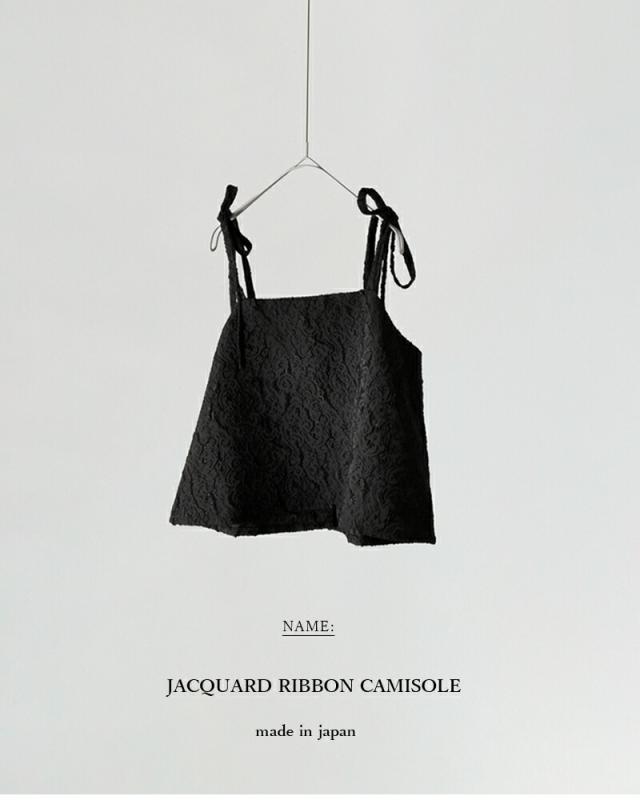 ROBE de PEAU ローブデポー 2way ジャガード リボン キャミソール “JACQUARD RIBBON CAMISOLE” r335 レディース2026ss新作 春夏_7