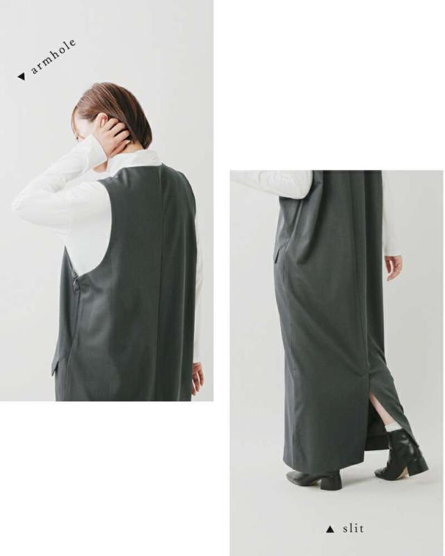 シロ デ ラボンテ ワンピース siro de labonte ストレッチ ツイル V