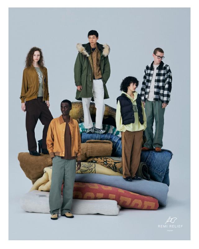 REMI RELIEF レミレリーフ コットン SP加工3飛び裏毛 スウェット