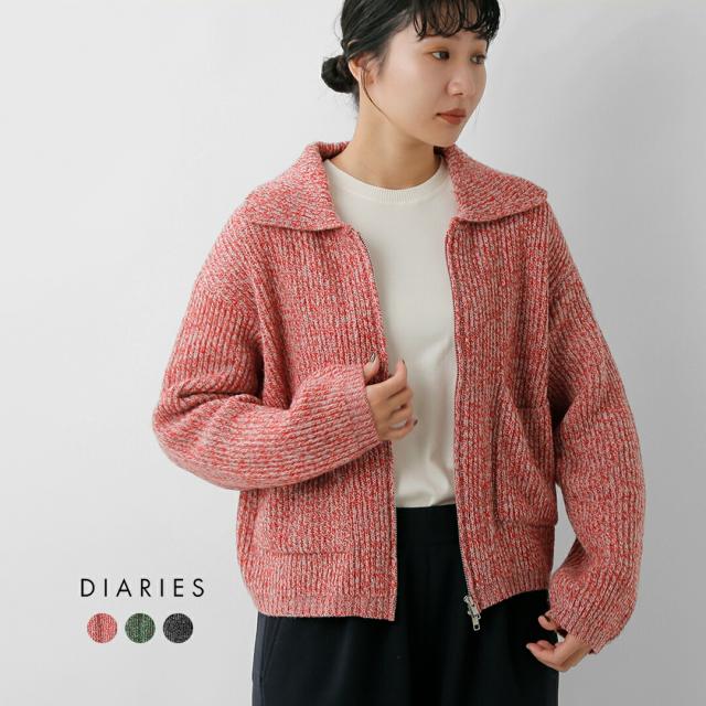 soglia ソリア  ウール メランジ ニット ジャケット “REPRAY Melange Knit Jacket” repray-mel-k-j レディース 2025aw新作 ☆☆ クーポン対象