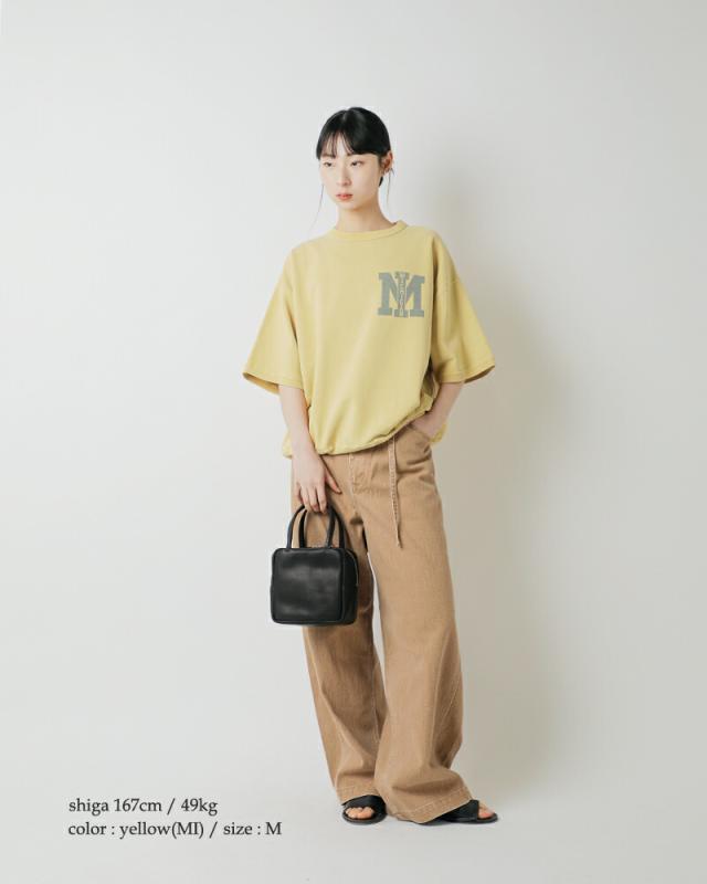 REMI RELIEF レミレリーフ SP加工裏毛 半袖 クルーネック プリント Tシャツ “MICHIGAN/MI” rn30389180-1 ユニセックス 2026ss新作 春夏 クーポン対象_2