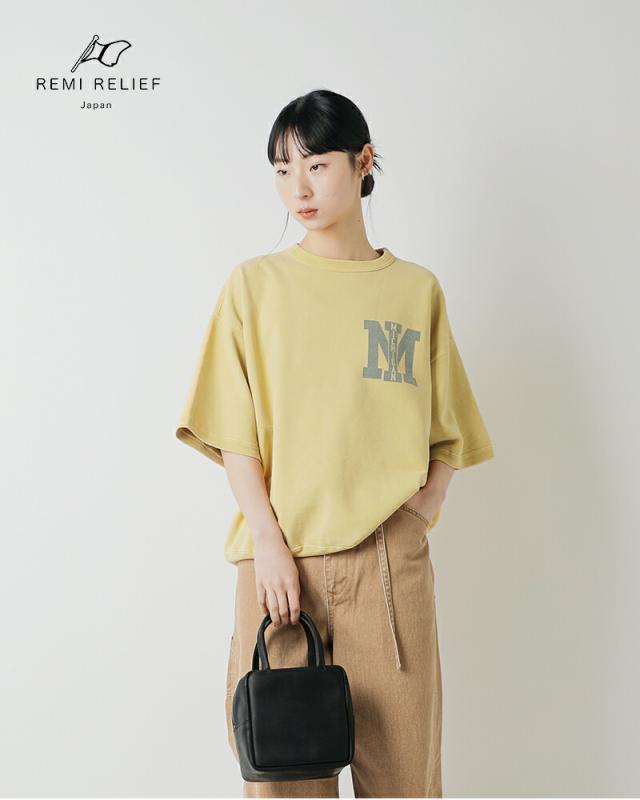 REMI RELIEF レミレリーフ SP加工裏毛 半袖 クルーネック プリント Tシャツ “MICHIGAN/MI” rn30389180-1 ユニセックス 2026ss新作 春夏 クーポン対象_6