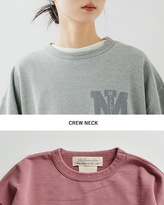 REMI RELIEF レミレリーフ SP加工裏毛 半袖 クルーネック プリント Tシャツ “MICHIGAN/MI” rn30389180-1 ユニセックス 2026ss新作 春夏 クーポン対象_8