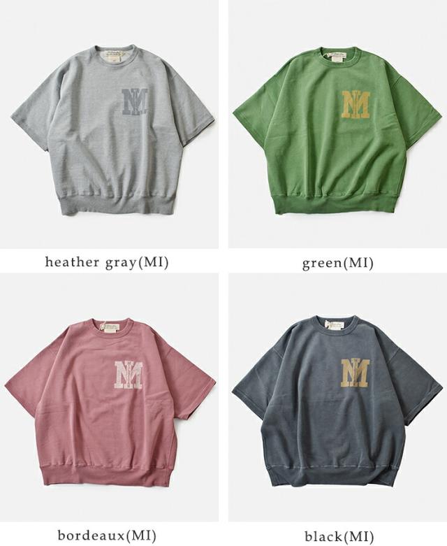 REMI RELIEF レミレリーフ SP加工裏毛 半袖 クルーネック プリント Tシャツ “MICHIGAN/MI” rn30389180-1 ユニセックス 2026ss新作 春夏 クーポン対象_17