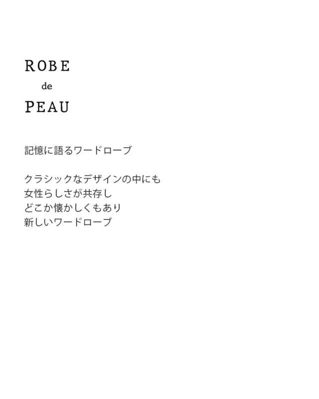 ROBE de PEAU ローブデポー 2way ジャガード リボン キャミソール “JACQUARD RIBBON CAMISOLE” r335 レディース2026ss新作 春夏_4