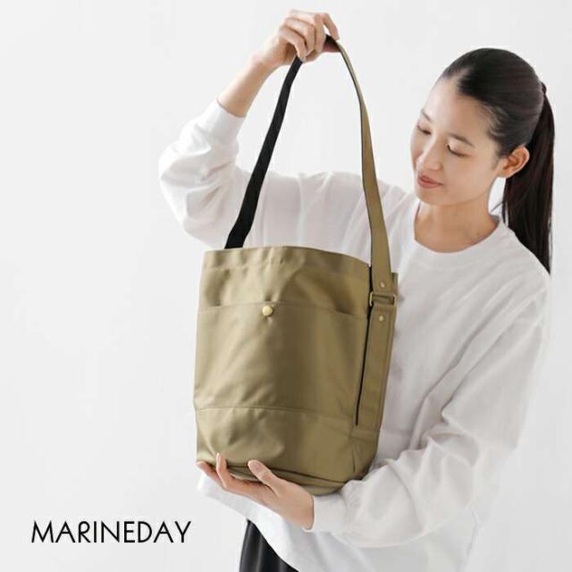 マリンデイ ショルダーバッグ MARINE DAY  66ナイロン×カウレザー ショルダーバッグ “ROOTS” roots-nylon  クーポン対象