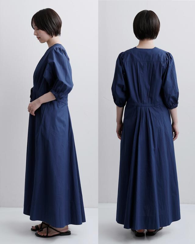 normment ノーメント コットンポプリン タック ドレス “COTTON POPLIN TUCK DRESS” s26s-1551 レディース 2026ss新作 春夏 クーポン対象_8