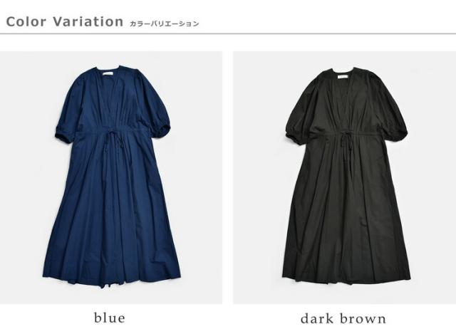 normment ノーメント コットンポプリン タック ドレス “COTTON POPLIN TUCK DRESS” s26s-1551 レディース 2026ss新作 春夏 クーポン対象_10