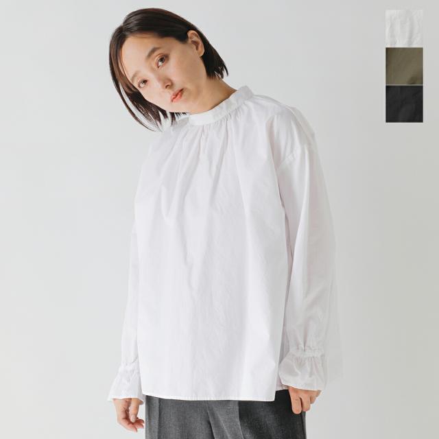 DIARIES ダイアリーズ  コットンタイプライター ギャザー ブラウス s62501-mn レディース 2025aw新作 ☆☆ クーポン対象