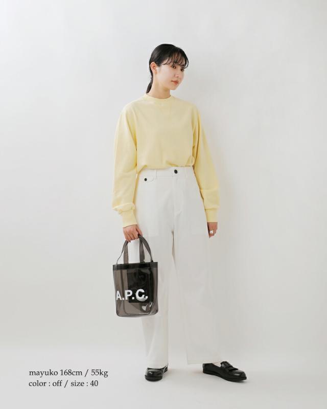 nicholson&nicholson ニコルソンアンドニコルソン コットン チノパンツ “SABLE” sable-chino レディース 2026ss新作 春夏 クーポン対象_2
