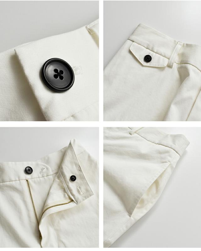nicholson&nicholson ニコルソンアンドニコルソン コットン チノパンツ “SABLE” sable-chino レディース 2026ss新作 春夏 クーポン対象_9
