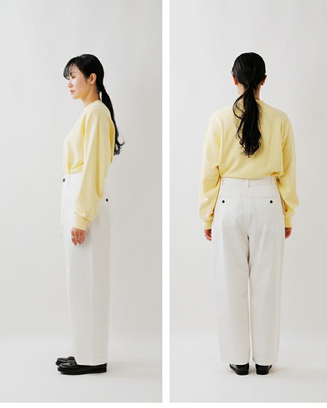 nicholson&nicholson ニコルソンアンドニコルソン コットン チノパンツ “SABLE” sable-chino レディース 2026ss新作 春夏 クーポン対象_11