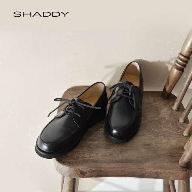 シャディ 靴 シューズ SHADDY ベジタブルタンニンレザー レースアップ