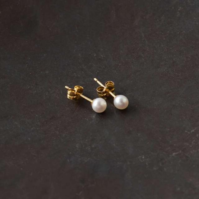 ソウス ピアス SOURCE スモール ベビーパール ポスト ピアス “Small Baby Pearl Post Earrings” sj1p-094-mn新作 レディース クーポン対象