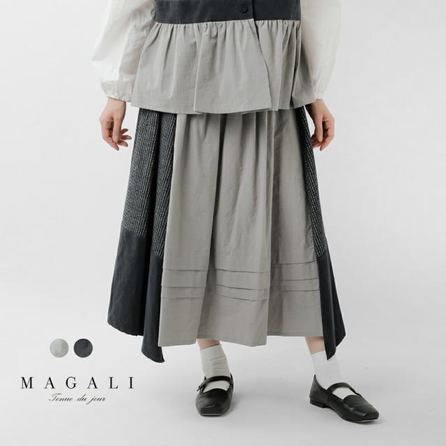 MAGALI マガリ  ピンドット ツイード ヴィンテージ スカート sk78 レディース 2025aw新作 ☆☆ クーポン対象