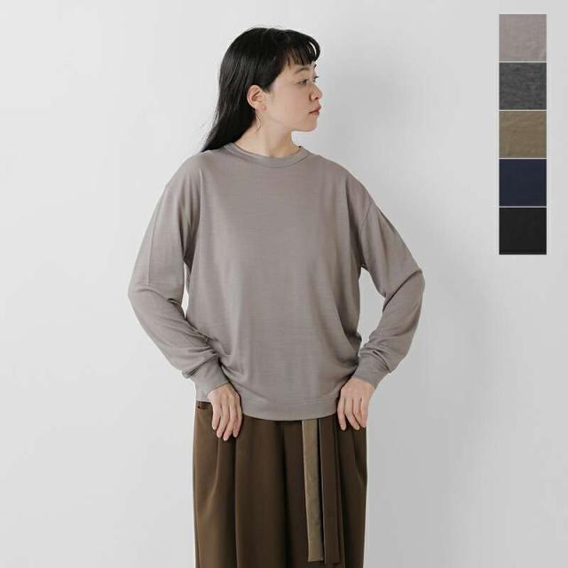 スローン ニット セーター SLOANE  ウール天竺 長袖 ニット Tシャツ sl9s-t896  クーポン対象