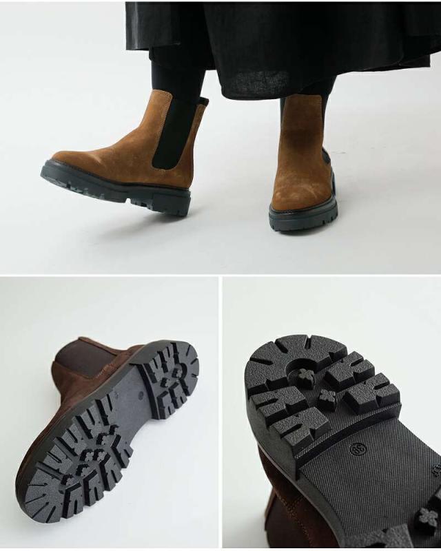 エネス サイドゴアブーツ靴 シューズ eness スエード サイドゴア