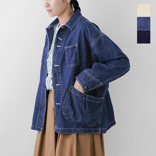 tumugu ツムグ  ヘリンボーン/デニム カバーオール tb25330-kr 2025aw新作 レディース ☆☆ クーポン対象