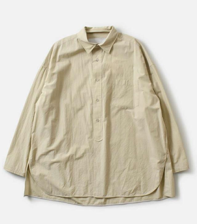 ティッカ ブラウス TICCA コットン ハーブ スクエア ビッグ シャツ