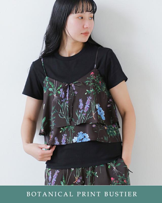 TICCA ティッカ　2WAYフラワープリントビスチェ/TBES-421 TICCA ティッカ 2way フラワー プリント ビスチェ tbfs-421 レディース