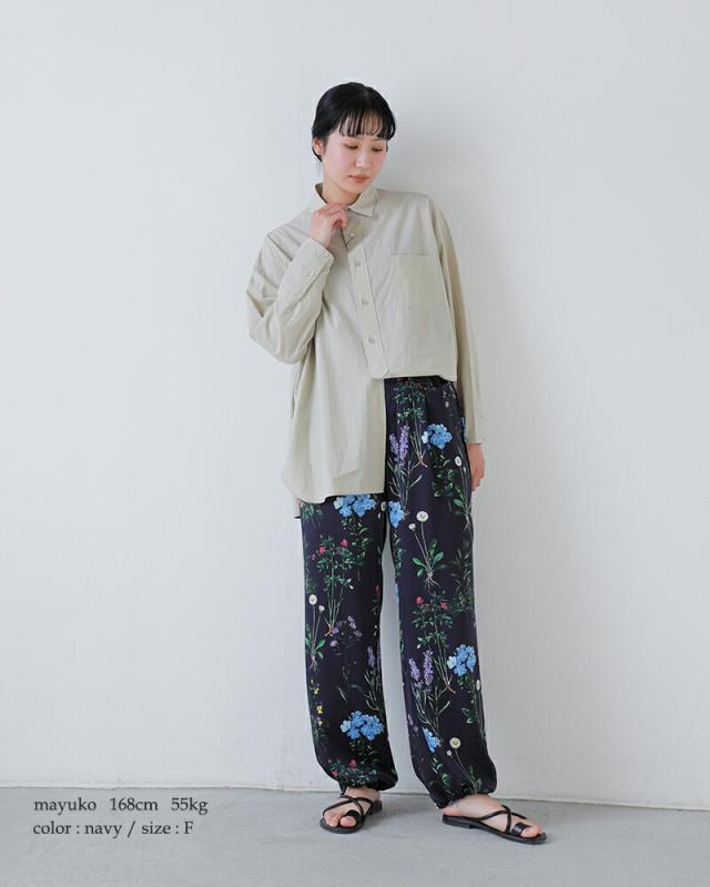 TICCA ティッカ フラワー プリント パンツ tbfs-422 レディース 2026ss新作 春夏 クーポン対象_3